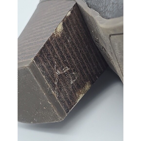 Fergalicious by Fergie Womens 6.5 M Black Zip Up Ankle Booties - Picture 7 of 10